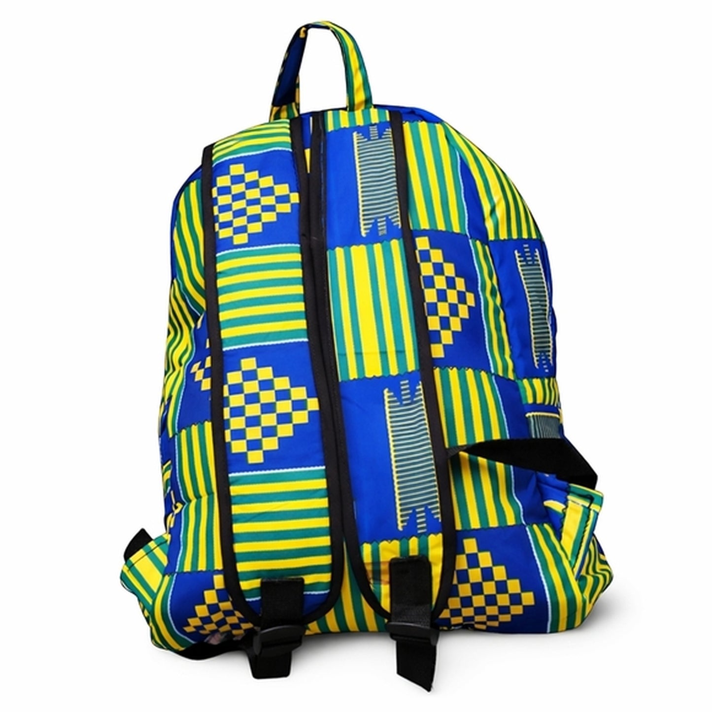 Ankara Print Classic Backpack – Everyday Travel Bag