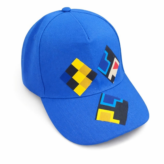 ALLAFRICA Kente Patch Cap – Royal Blue