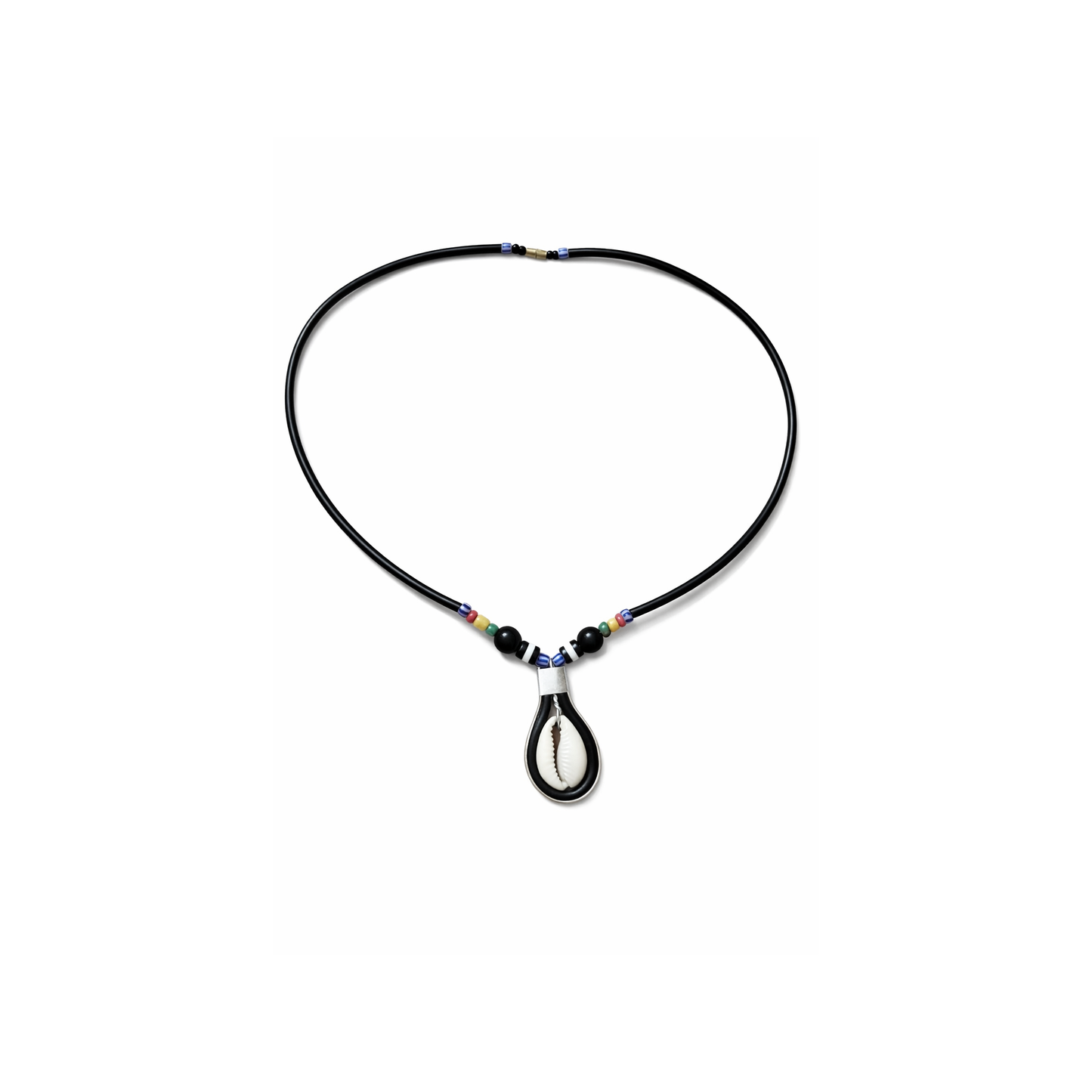 Cowrie Legacy Pendant Necklace – 18 Inch Unisex African Shell Statement Piece