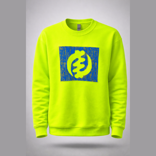 Neon Heritage Gye Nyame Sweatshirt (Unisex)