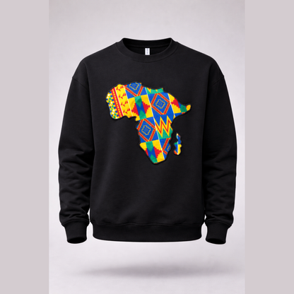 Kente Africa Heritage Sweatshirt – Unisex