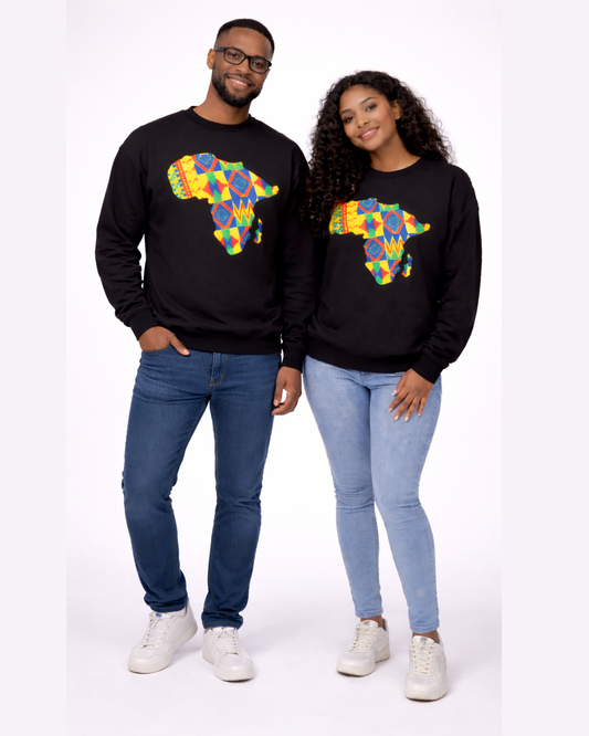 Kente Africa Heritage Sweatshirt – Unisex