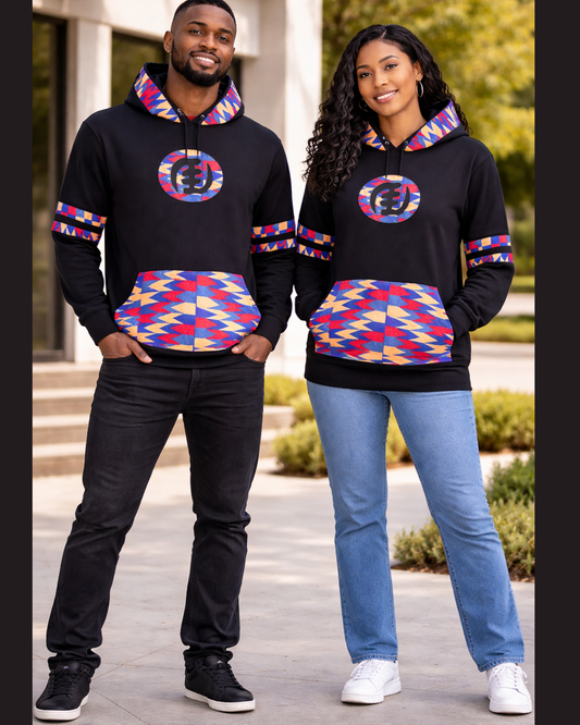 Sweat à capuche Royal Adinkra Heritage – Unisexe